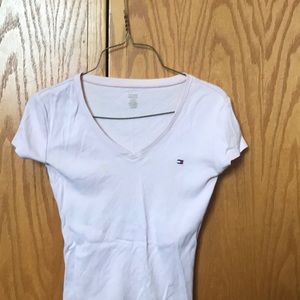 Baby pink tommy Hilfiger tee